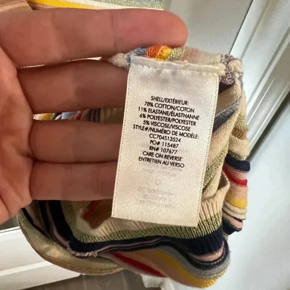 Alice + Oliva Striped Short Sleeve Dress Size XS Color Pink Blue - Picture 6 of 7